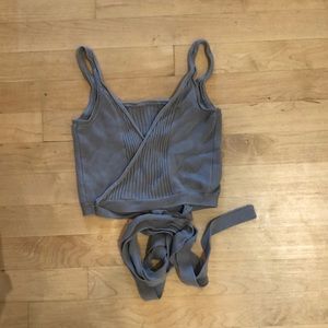 Adorable Wrap-Around Crop Top